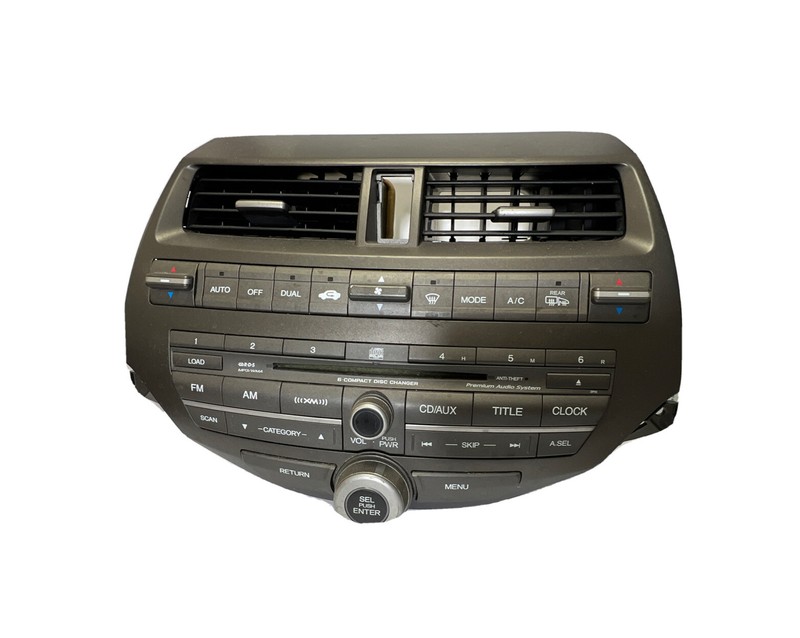 2008-2009 Honda Accord AM FM Radio 6 Disc CD Player 39101-TA0-A620-M1 3PA1