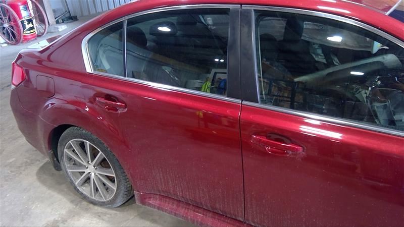 Passenger Rear Side Door Electric Sedan Fits 10-14 LEGACY 3271439