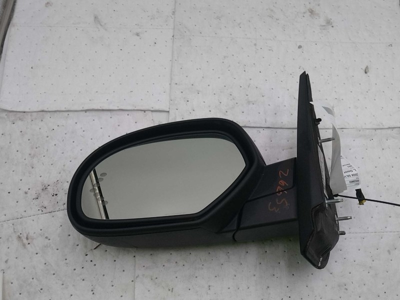 2008 Chevrolet Silverado 1500 Left Door Mirror Black OEM 434380 203K Miles