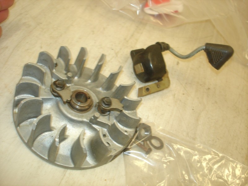 Jonsered 70e coil and flywheel no chip SEE FULL DESCRIPTION chainsaw part only
