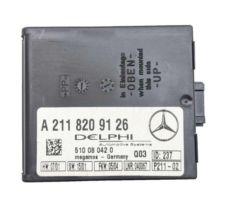 Mercedes R230 S430 E320 Anti Theft Alarm Module 2118209126