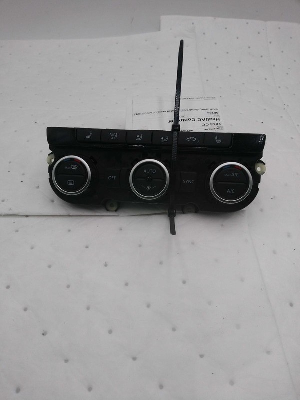2013 Volkswagen CC A/C Selector Switch OEM Black 3AA907044AG 128K Miles