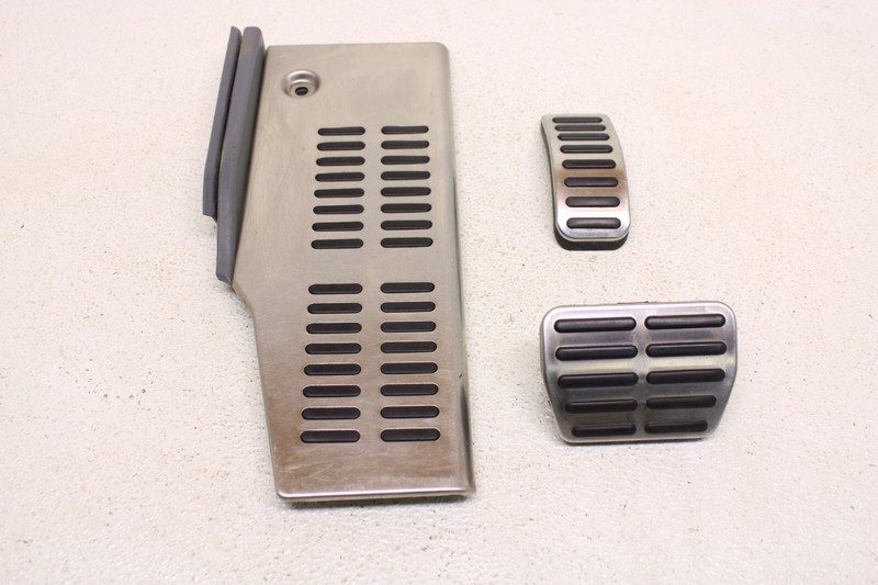 MK1 Audi TT Automatic Aluminum Pedal Covers Pad Cover Gas Brake Oem 1999-2006