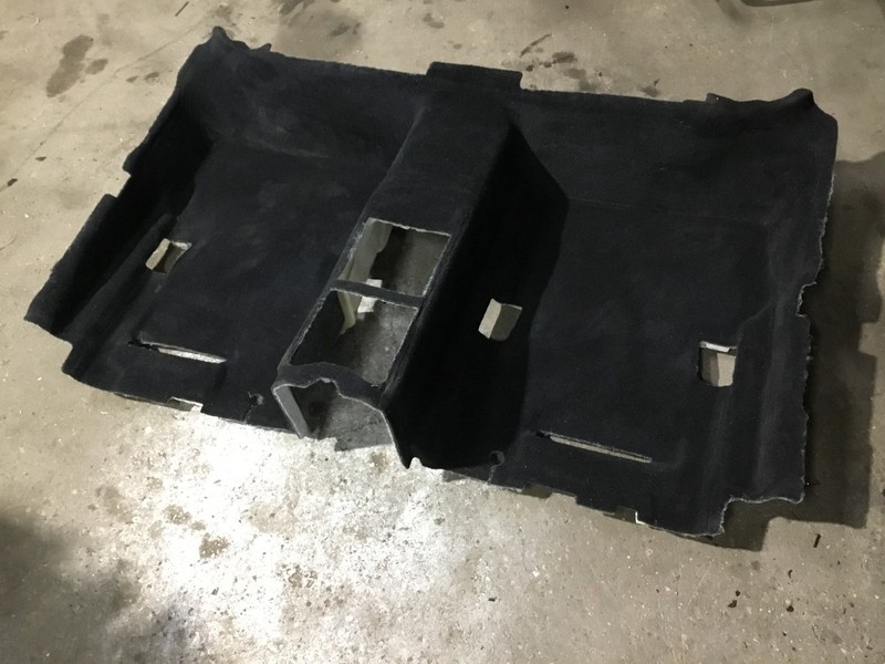 Mercedes GT 63 S AMG X290 2019 Rear Carpet Floor Mat Cover 18 19 20 21 |:A