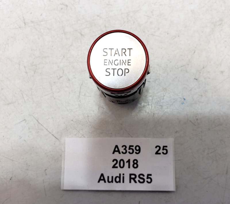 ✅ 18-24 OEM Audi RS5 S5 A5 Engine Ignition Push Start Stop Button Switch
