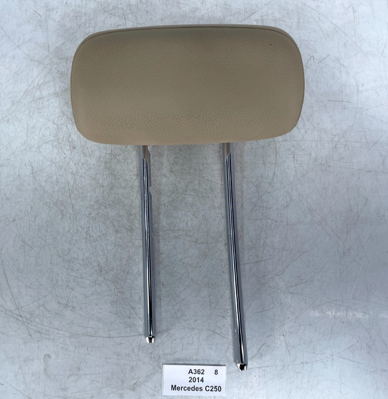 ✅ 2008-2014 OEM Mercedes W204 C250 Rear Center Headrest Head Rest Beige
