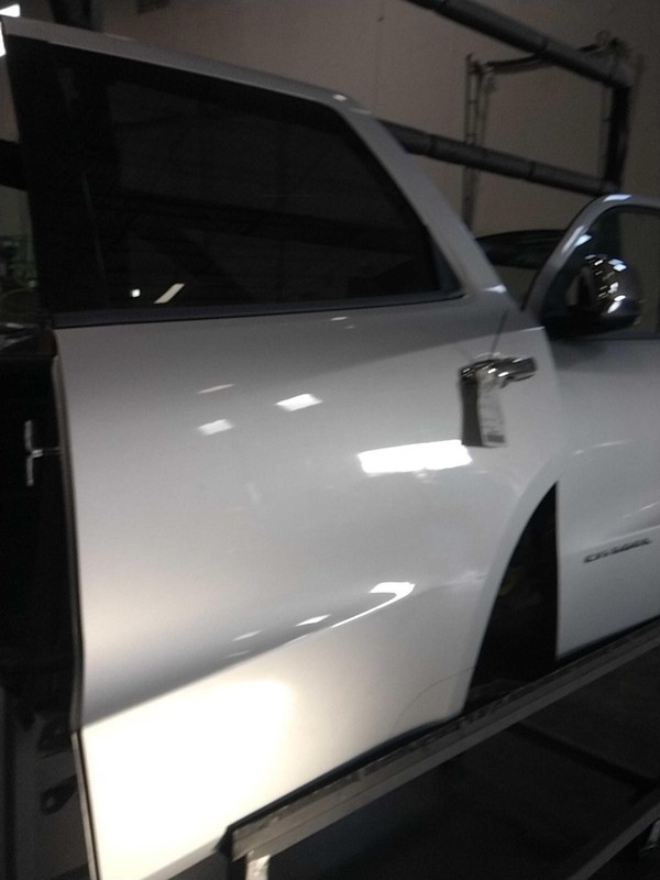 2011 Dodge Durango Left Rear Door Silver 329350 138K Miles Used Part