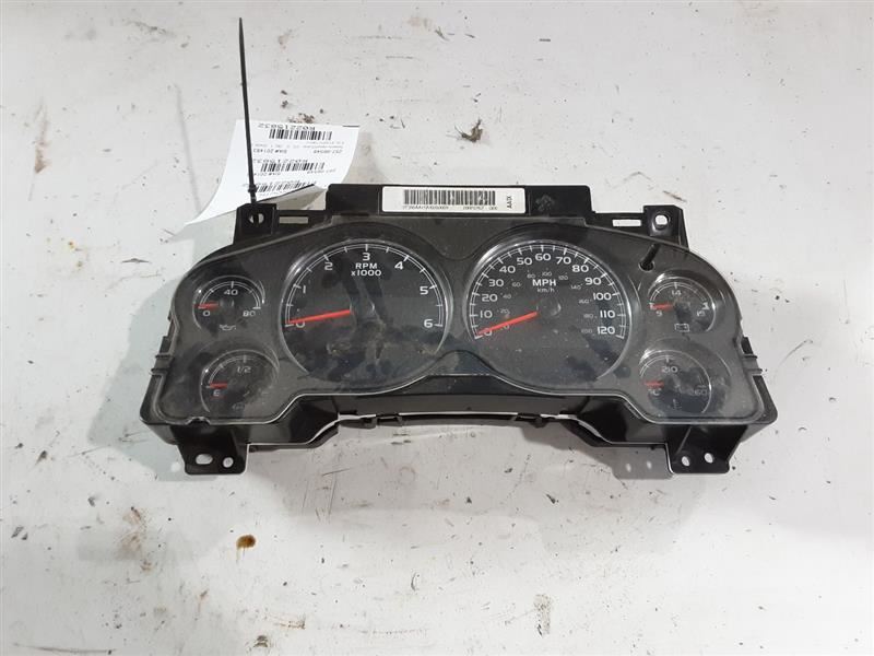 11 SIERRA 1500 PICKUP Speedometer Cluster KPH Canada Market 2215832