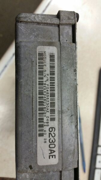 Engine ECM Electronic Control Module 2.7L Fits 99 CONCORDE 91775