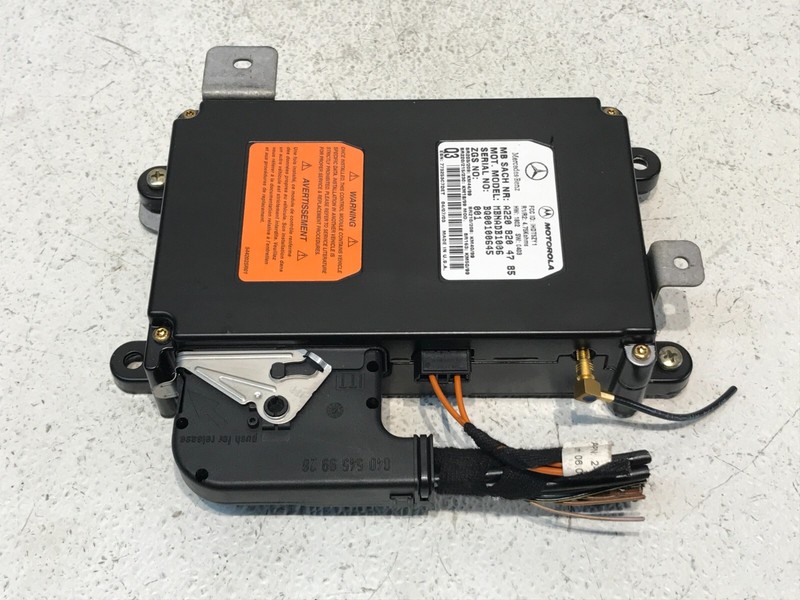 00-06 Mercedes CL500 Voice Phone Communication Controller Module A2208204785