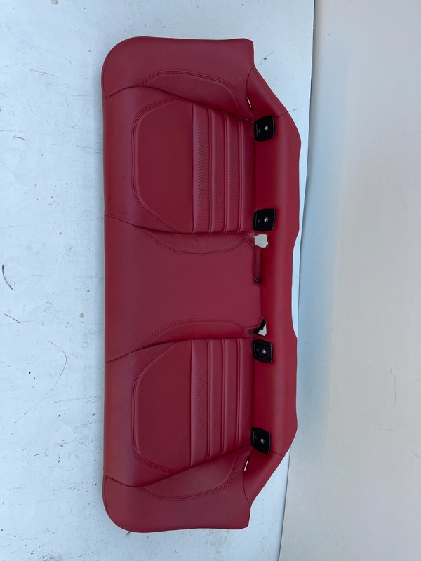 2017-2020 ALFA ROMEO GIULIA REAR 2ND SEAT SECOND ROW LOWER BOTTOM LEATHER OEM