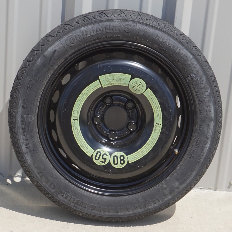 10-17 Mercedes W207 E350 Spare Tire T135/80R17 OEM