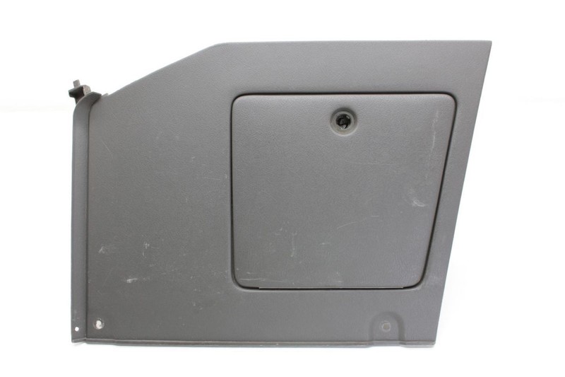 84-86 Nissan 300ZX Z31 Gray Driver Left Rear Trunk Trim Panel with Storage Cover