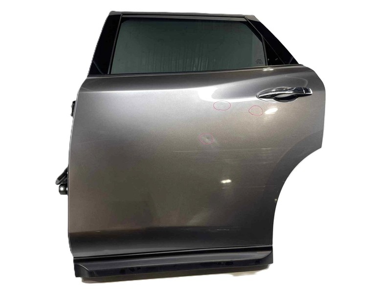 2013-2020 Nissan Pathfinder LH Driver Rear Door Assembly Gray Scuffs Dent OEM