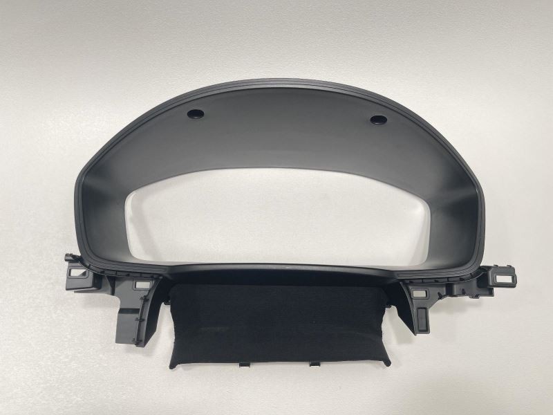 2022-2024 HONDA CIVIC DASH SPEEDOMETER UPPER TRIM PANEL COVER BLACK 54049