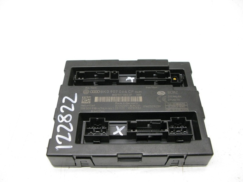 08-12 AUDI B8 A4 S4 8T A5 S5 BODY COMFORT CONTROL MODULE UNIT OEM 122822