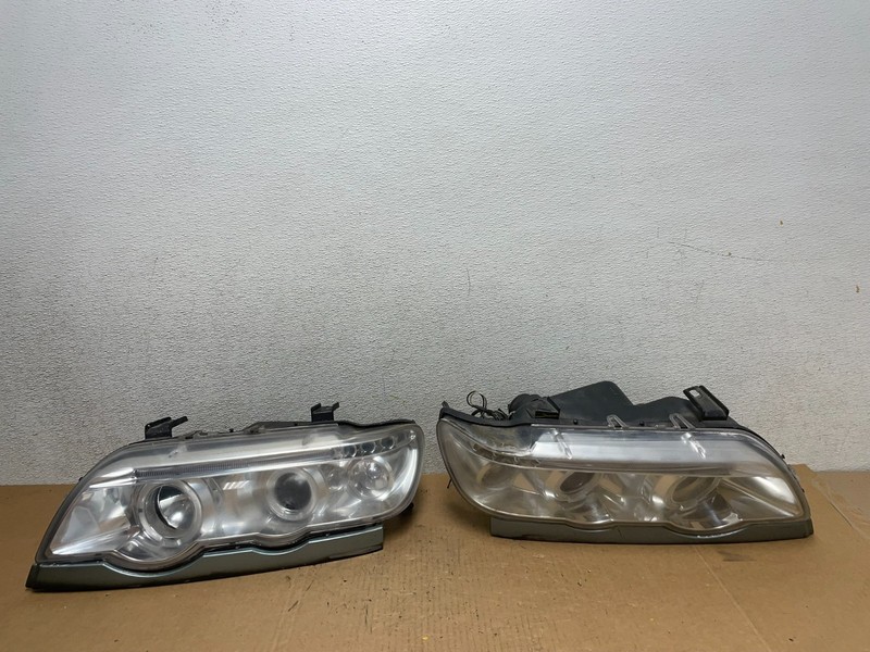 2000-2003 BMW X5 E53 LED Left+Right Set LED Chrome Projector Headlight Q7391 DG