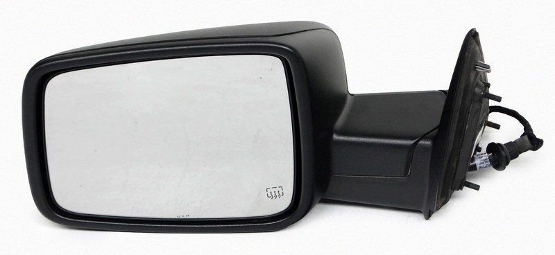 OEM Left Driver Side Exterior Mirror For Ram 2500 Black textured 68386747AB