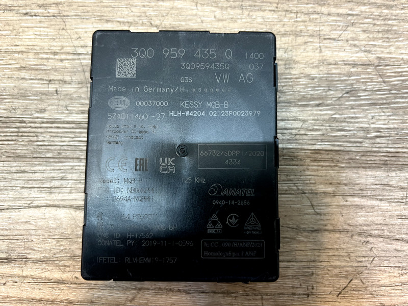 2018 - 2023 VOLKSWAGEN ATLAS KEYLESS ENTRY CONTROL MODULE UNIT OEM 3Q0959435Q