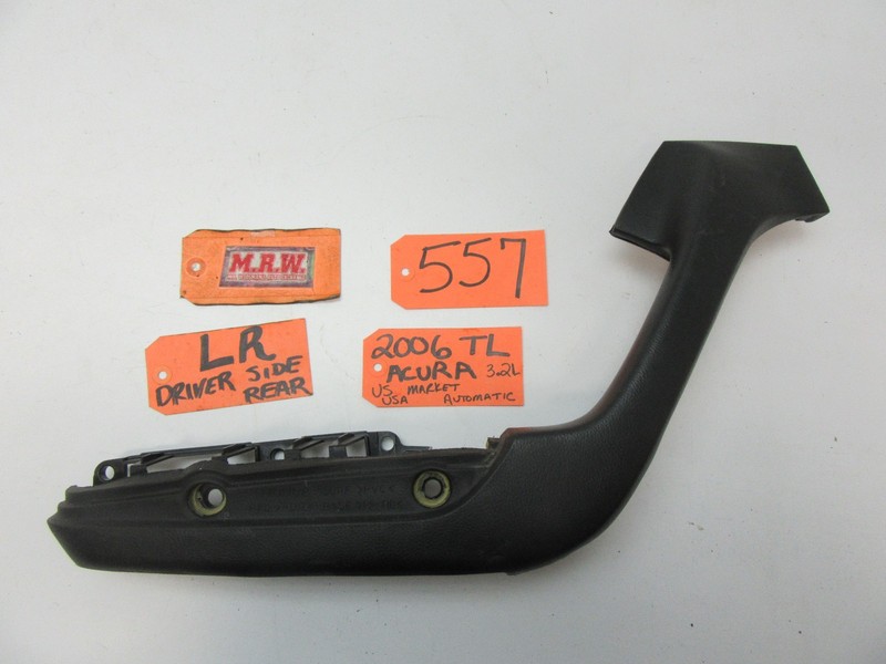 DOOR PANEL REAR ARM REST ARMREST PULL HANDLE BACK COVER LR L LEFT 04-08 ACURA TL