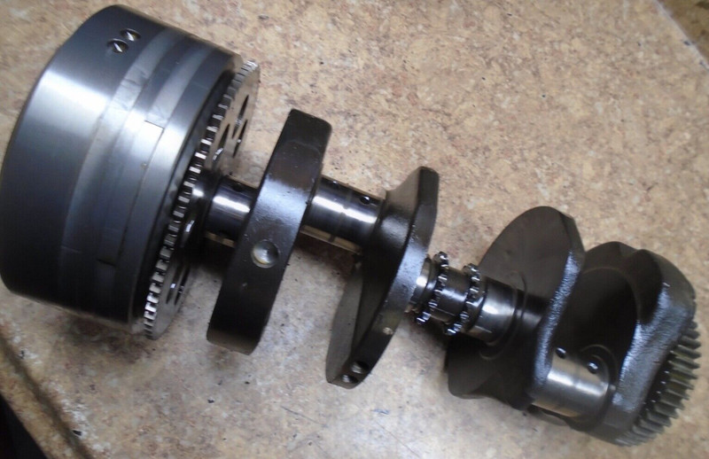 1987 Yamaha Venture XVZ1300 XVZ 1300 Engine Crankshaft Crank Shaft 1986 1988