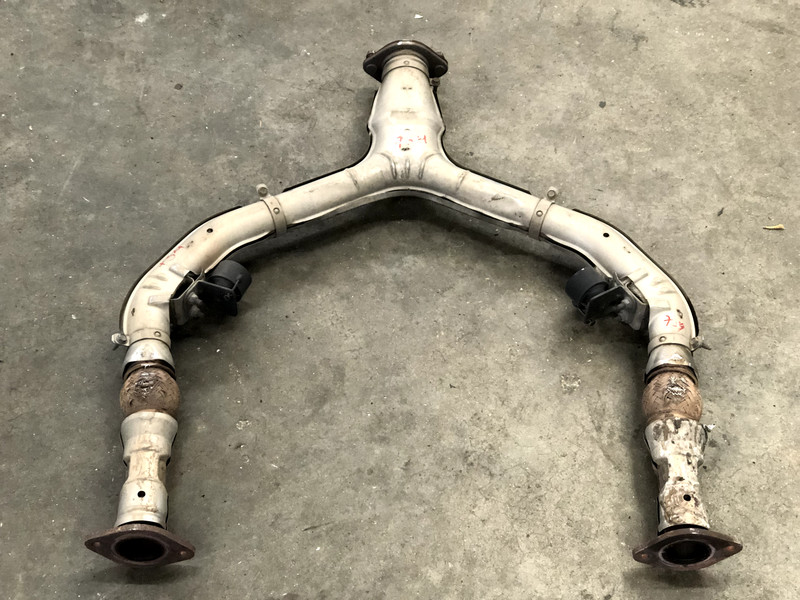 2008-2013 INFINITI G37 COUPE EXHAUST FLEX Y PIPE OEM LOT734