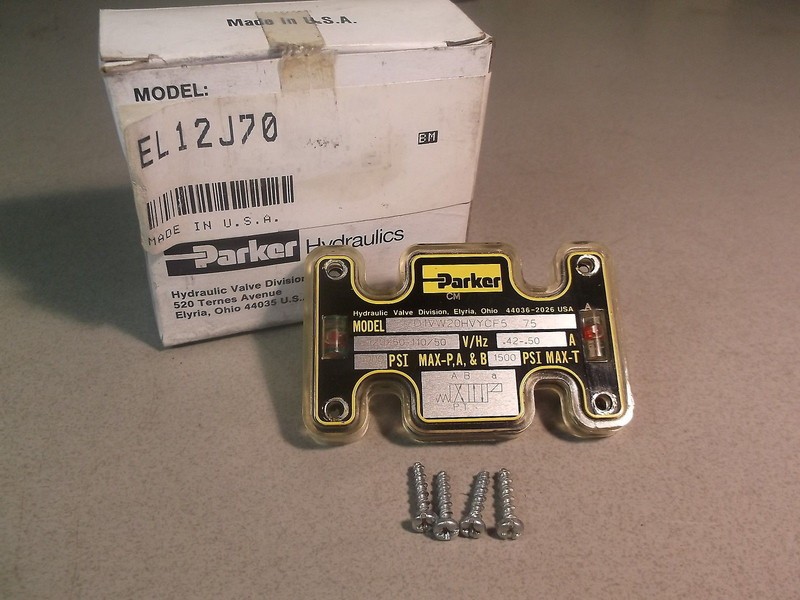 Parker D1VW20HV1CF575 Directional Valve Controller EL12J70 *FREE SHIPPING*