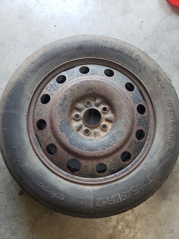 2011 Ford Escape Spare Emergency Wheel Rim Tire