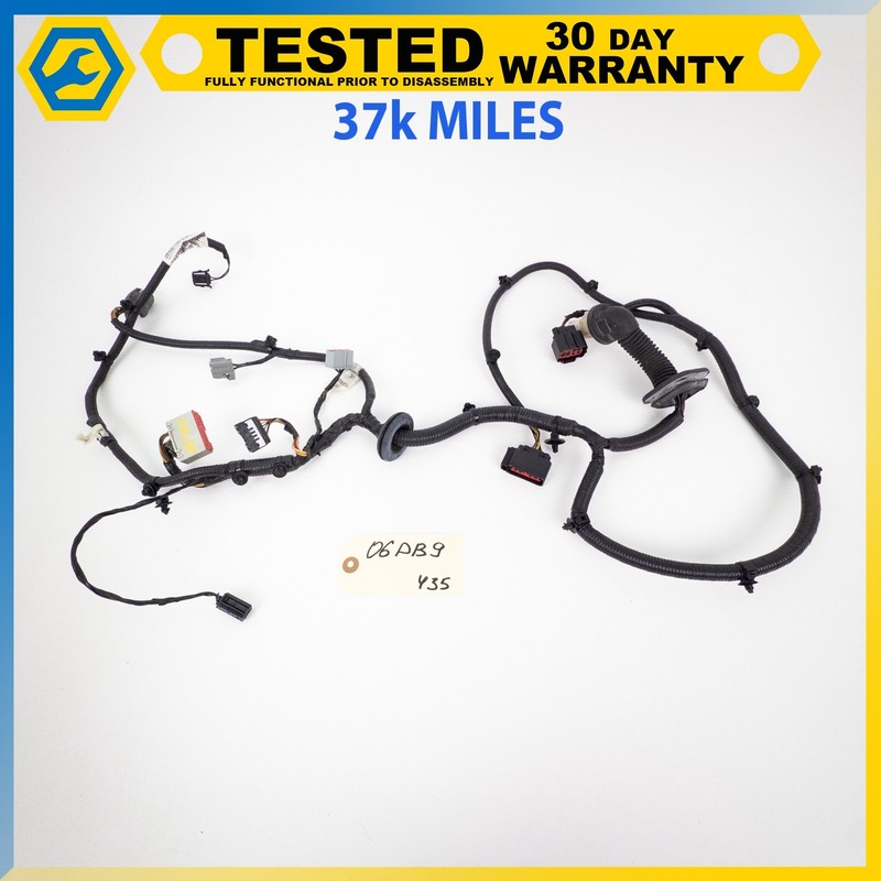 05-12 ASTON MARTIN DB9 FRONT RIGHT PASSENGER SIDE DOOR WIRE HARNESS OEM