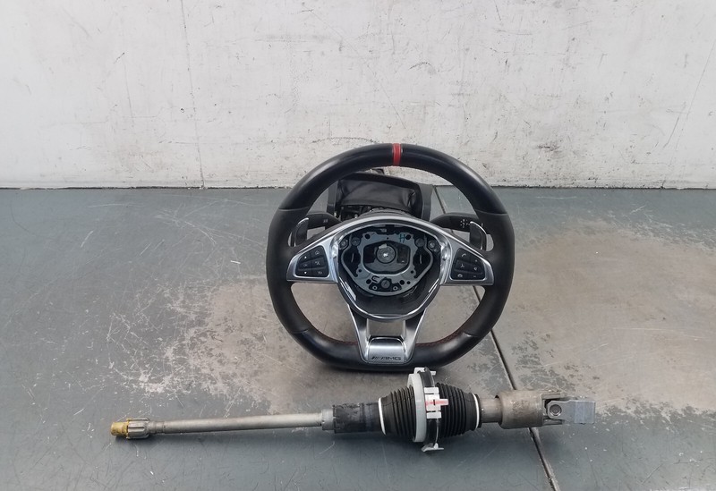 2017 Mercedes AMG C 63 S Steering Wheel / Column / Paddles #4347 i5