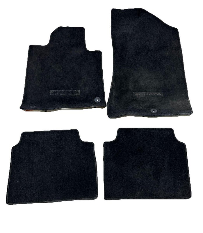 Hyundai Sonata floor mats 2020 2023 complete set of 4 mats assy OEM L1F14AC000