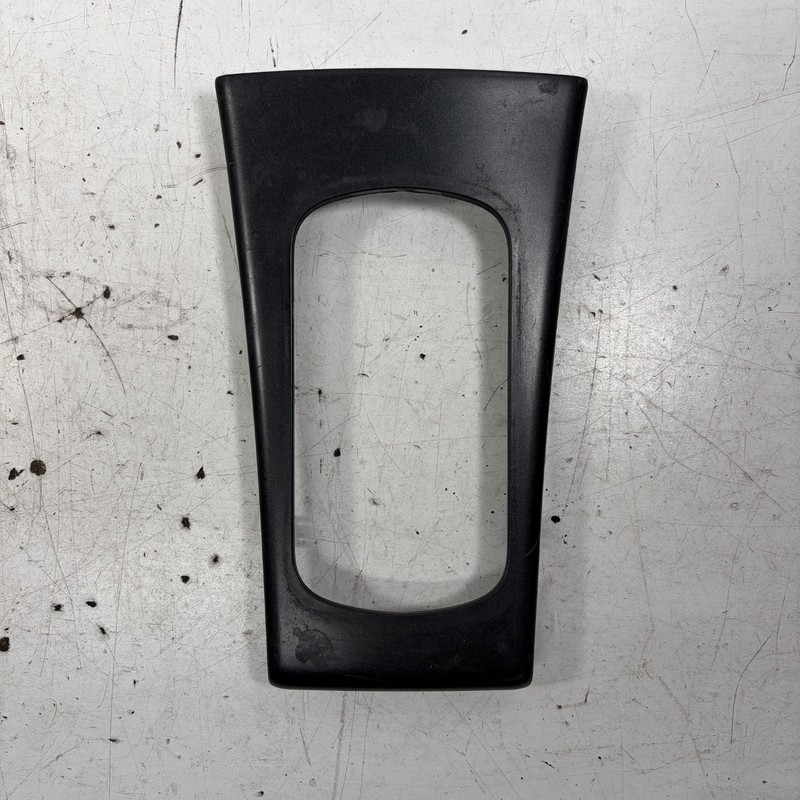03-05 Honda Civic AT Center Console Shift Plate Black 77295-S5A-L01ZB OEM