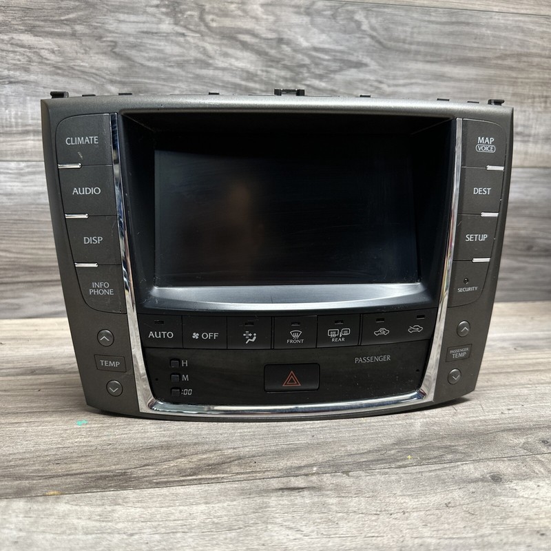 10 11 12 Lexus IS250 IS350 Radio Touch Screen GPS Navigation Display OEM 2011
