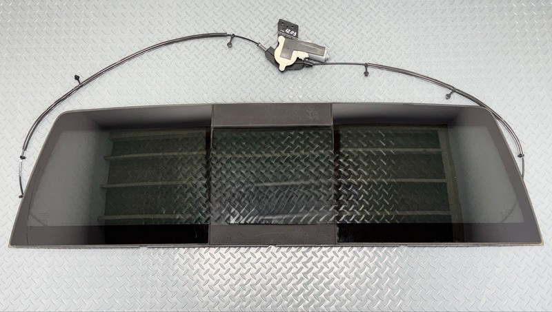 ✅ 09-24 RAM CL 1500-3500 REAR BACKLITE SLIDING POWER GLASS WINDOW w/MOTOR OEM