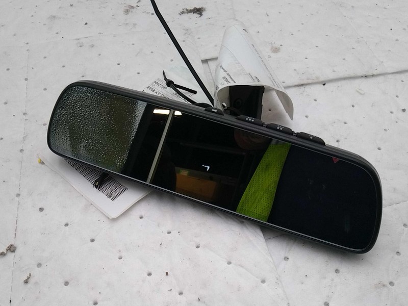2018 Subaru XV Crosstrek OEM Silver Rear View Mirror H501SSG300, Used