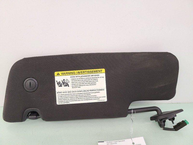 Passenger Sun Visor Illuminated Coupe Fits 12-14 MUSTANG 589491