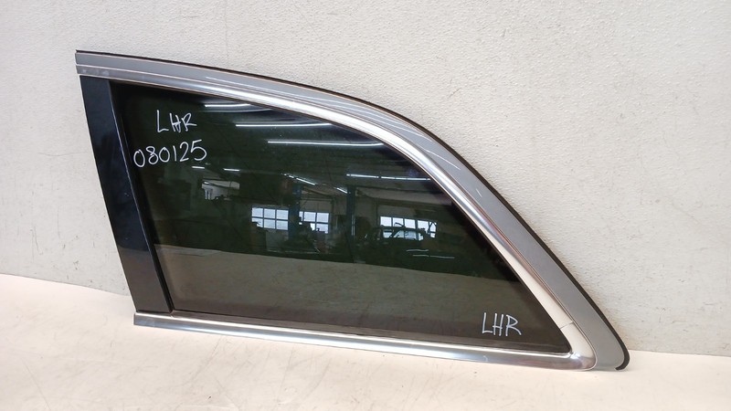 07-15 AUDI 4L Q7 QUARTER WINDOW GLASS REAR LEFT DRIVER OEM 080125