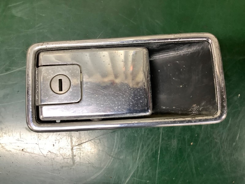 79-82 Prelude 2Dr COUPELeftDoor Exterior Outside Pull Handle Chrome used OEM