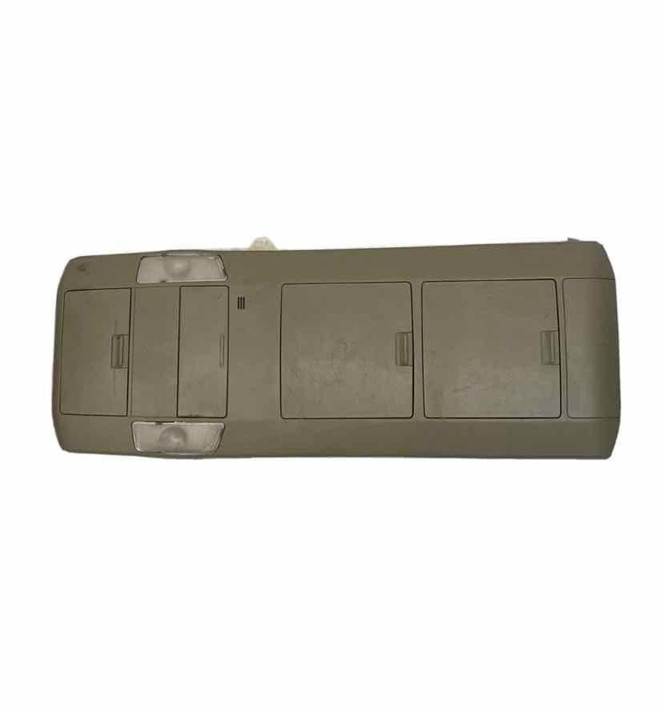 Toyota Tundra overhead console 07 13 center roof console beige OEM 636500C260B0