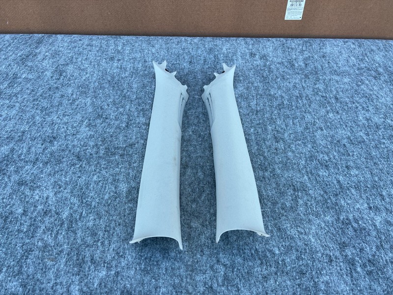 INFINITI Q50 2014-2022 OEM LEFT AND RIGHT INTERIOR FRONT A PILLARS TRIMS (GRAY)
