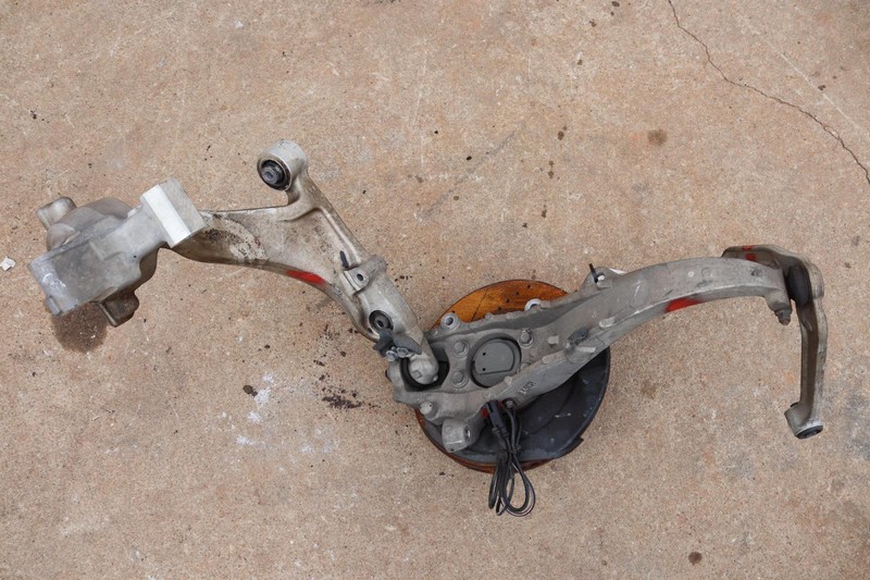 2009-2013 INFINITI FX35 FX37 RWD FRONT RIGHT SPINDLE KNUCKLE WHEEL HUB ASSY OEM