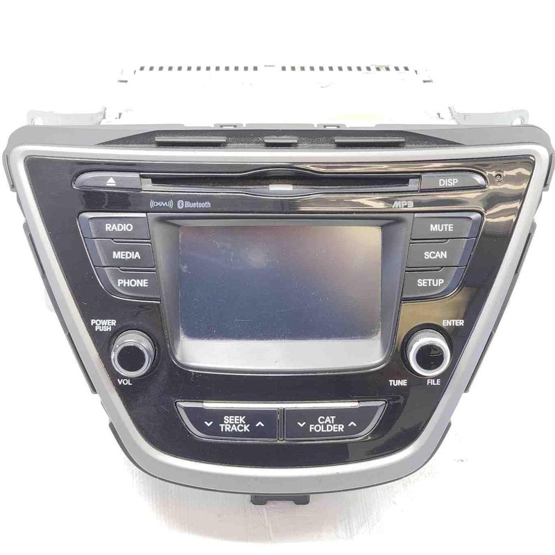 2014 Elantra Radio Player MP3/Am/Fm/Xm/CD/Bluetooth Part# 961803X165GU