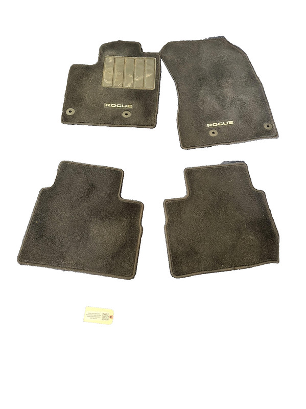 2021-2024 NISSAN ROGUE Front & Rear Floor Carpet Mat OEM 1.5L AWD