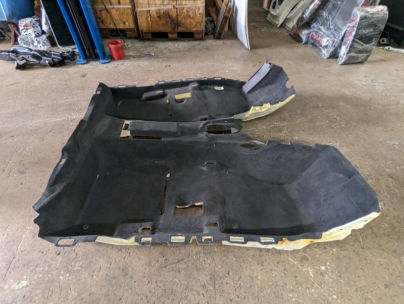 Front & Rear Floor Covering Carpet 2018 Audi A6 4G1863021G0A5 2012 - 2016 2017