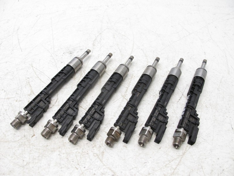 14-19 BMW F01 750i xDRIVE 650i 550i 4.4 FUEL INJECTOR TURBO SET OF 6 OEM 100923C