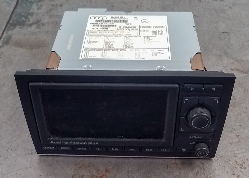 2007 Audi S4 B7 Navigation Radio #5275 M4