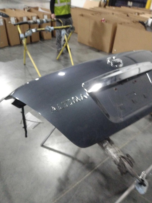 2012 Nissan Altima Grey Deck Lid OEM 84300JA035 4DR SEDAN 142K Miles
