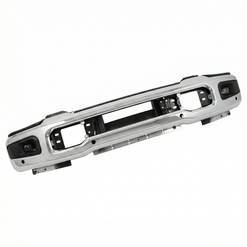 2023-2026 F250 Chrome Front Bumper Bar w/ LED Fogs Ford OE Super Duty OEM