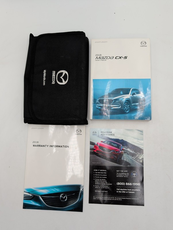 2018 Mazda CX-5 Owners Manual (GX, Grand Touring, GT Sport, Touring, Sport, GS)