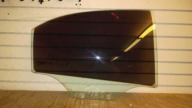 10 AVEO NTBK PASSENGER RIGHT REAR DOOR GLASSOEM 1067-33